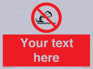 Custom No kite surfing